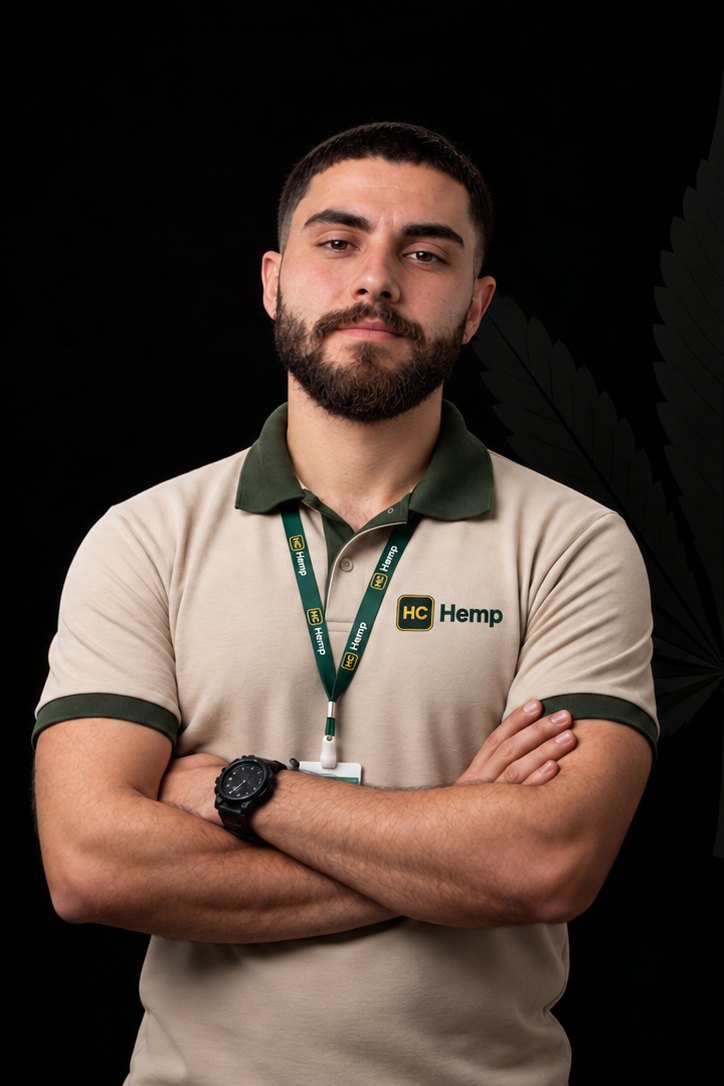 Gabriel Henrique, biólogo da HC Hemp